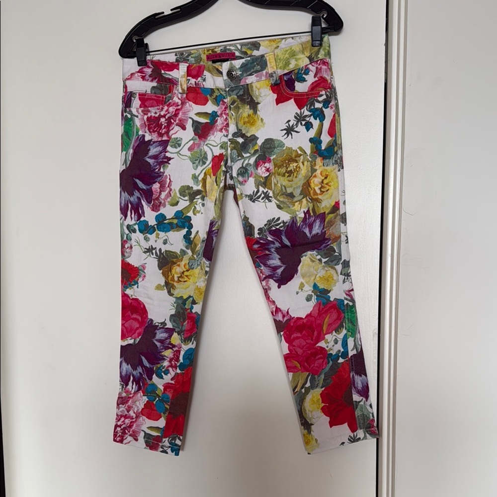 Alice + Olivia Multicolor Floral Pants